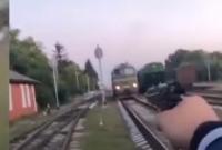 В Винницкой области двое нетрезвых мужчин остановили грузовой поезд ради видео для Instagram